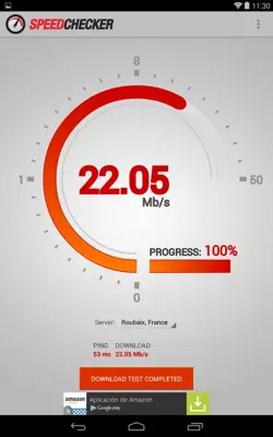 Speed Checker android App screenshot 3